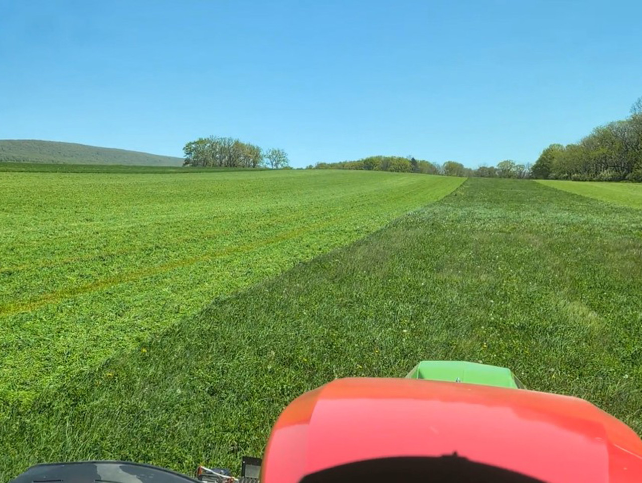 mowing video