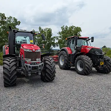 Massey Ferguson and Case IH 300 tractors