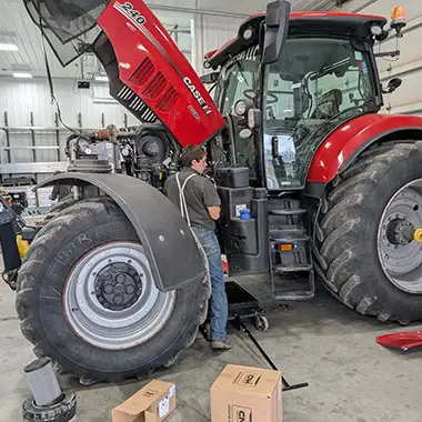 Case IH 240 Puma repair and tuneup